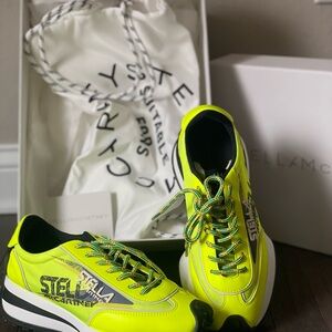 Stella McCartney Neon Yellow Sneakers
